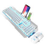 Xinmeng 670 Wireless Charging Keyboard And Mouse Set Game Luminous Keyboard And Mouse Set Cross-Border Ebay Amazon - Image 2
