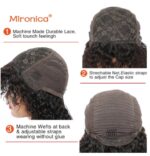 Real Human Hair Loose Wave Wig Woven Headgear - Image 2