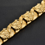 Stainless Steel Titanium Bully Dog Full Dog Head Collar - Image 5