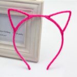 Cute Cat Ear Headband Korea Super Cute Sweet Small Fresh Hairpin Headband Adult Headwear Face Wash Headband - Image 4