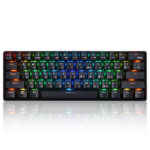 Upgraded New Rgb Wireless 2.4G Dual-Mode 61-Key Mechanical Keyboard - Image 6