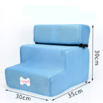 Factory Direct Sale Dog Stairs Pet Climbing Ladder Sponge Steps Small Dog Teddy On The Sofa Bed Climbing Ladder Can Be Customized - Image 8