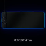 Colorful Wireless Charging Mouse Pad Fingerprint Touch Key Wireless Charging Mouse Pad Wireless Charging Mouse Pad Mouse Pad