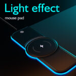 Colorful Wireless Charging Mouse Pad Fingerprint Touch Key Wireless Charging Mouse Pad Wireless Charging Mouse Pad Mouse Pad - Image 2