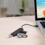 Chm Series Usb2.0 To Usb2.0X4 and Micro Usb Power Supply Black 0.5M - Image 5