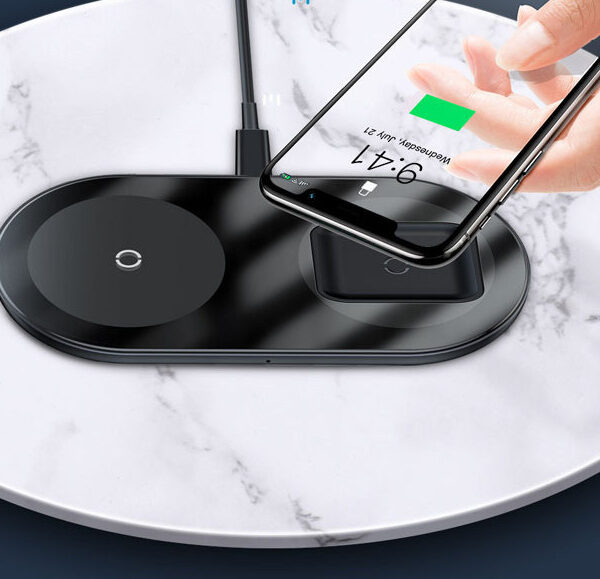 Minimalist 2-In-1 Wireless Charger Pro Version For Phones Pods