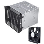 5 Inch Hard Drive Cage, Case 5.25 Inch Optical Drive Bit Conversion Hard Drive - Image 6
