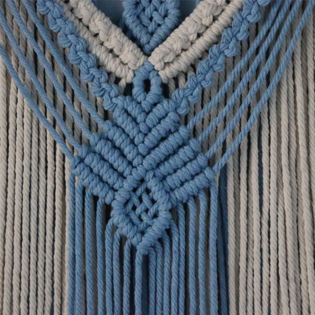 Hand-Woven Cotton Rope Tapestry Wall Decoration Wall Decoration Cotton Rope Tassel Ornaments - Image 2