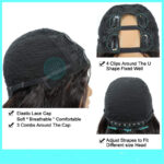 Forever Glueless Body Wave U Part Wigs 150 Density Brazilian - Image 5