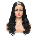 Forever Glueless Body Wave U Part Wigs 150 Density Brazilian - Image 2