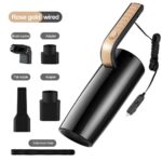 Car Vacuum Cleaner 120W Strong Suction Wet And Dry Car Vacuum Cleaner Handheld High Power - Image 2
