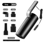 Car Vacuum Cleaner 120W Strong Suction Wet And Dry Car Vacuum Cleaner Handheld High Power - Image 3
