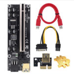 Riser Card 009s Plus PCI-E PCIE PCI Express X16 GPU 6in Adapter card USB 3.0 Cable 1X 16X Extender - Image 2