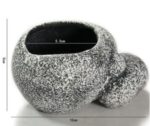 Ceramic Simulation Stone Hydroponic Pots Multifunctional Cichlid Pots Hide Breeding Fish Tanks - Image 3