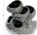 Ceramic Simulation Stone Hydroponic Pots Multifunctional Cichlid Pots Hide Breeding Fish Tanks - Image 6