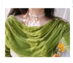 Vintage Antique French Natural Pearl Necklace Handmade Double-Layer Pearl Clavicle Chain Vintage Choker - Image 4