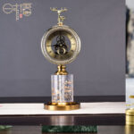 Creative Froude Table Clock Living Room Bedroom Study Decoration Small Seat Clock Sample Board Room Desktop Decoration Home Accessories - Image 5