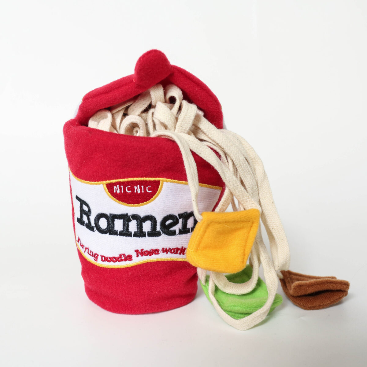Korea Ramen Sniffing Interactive Foreign Trade Factory Single Cute Pet Leaking Food Toy Dog Pet Sniffing Toy - Image 1
