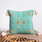 Imported Handmade Moroccan Pillow Cushion Bay Window Sofa Bed Cushion Bohemian Ins Style - Image 5