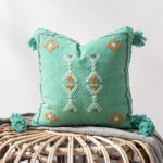 Imported Handmade Moroccan Pillow Cushion Bay Window Sofa Bed Cushion Bohemian Ins Style - Image 3