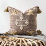 Imported Handmade Moroccan Pillow Cushion Bay Window Sofa Bed Cushion Bohemian Ins Style - Image 2