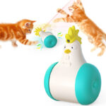 Funny Cat Toy New Product Electric Sounding Tumbler Hair Laser Chicken Funny Cat Toy - Image 5