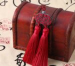 Double Money Knot Double Tassel Jewelry Pendant - Image 6