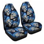 Car Seat Cover All-Inclusive Classic Skull Printing Universal Cross-Border Amazon Ebaywish Aliexpress Hot Style - Image 4
