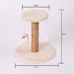 Cat Scratching Post Claw Grinder Vertical Non-Dandruff Wear-Resistant Cat Climbing Frame Nest Funny - Image 5