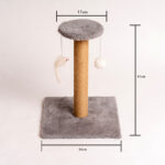 Cat Scratching Post Claw Grinder Vertical Non-Dandruff Wear-Resistant Cat Climbing Frame Nest Funny - Image 4