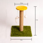 Cat Scratching Post Claw Grinder Vertical Non-Dandruff Wear-Resistant Cat Climbing Frame Nest Funny - Image 3