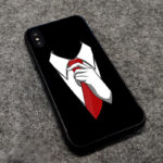 Compatible with Apple , Formal Tie Glass Phone Case - Image 5