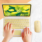 Tablet Bluetooth Keyboard Protector Touch Keyboard Dual Mode Bluetooth Mouse - Image 5