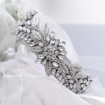 High-End Headgear With Diamond-Studded Hair Binding Headband Shiny Diamond Headgear With Versatile Wide Headband Headgear - Image 3