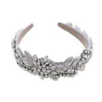 High-End Headgear With Diamond-Studded Hair Binding Headband Shiny Diamond Headgear With Versatile Wide Headband Headgear - Image 2