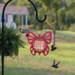 Outdoor Metal Automatic Bird Feeder Balcony Hanging Feeder - Image 4