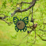 Outdoor Metal Automatic Bird Feeder Balcony Hanging Feeder - Image 3