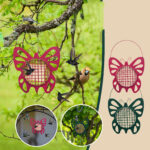 Outdoor Metal Automatic Bird Feeder Balcony Hanging Feeder - Image 5