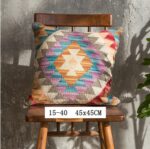 Nordic Pillow Hard Wool Pakistan Imported Handmade Bohemian Retro Pillow - Image 2