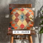 Nordic Pillow Hard Wool Pakistan Imported Handmade Bohemian Retro Pillow