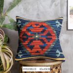 Nordic Pillow Hard Wool Pakistan Imported Handmade Bohemian Retro Pillow - Image 6