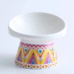 High-foot Oblique  Mouth Anti-overturning Dog Food Rice Bowl Water Bowl Pet Supplies - Image 2