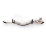Cat Suspension Bridge Rope Ladder Hemp Rope Soft Ladder Wooden Bridge Solid Wood Cat Wall Climbing Frame Pet Furniture Cat Bridge Wall Hanging Type Plus Accessories - Image 3