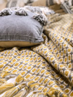 Sofa Blanket Cover Blanket Knitted Tassel Single Nap Blanket Batch Blanket - Image 6