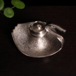 Handmade Silver Swan Copper Incense Holder Line Aroma Diffuser - Image 4