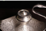 Handmade Silver Swan Copper Incense Holder Line Aroma Diffuser - Image 5