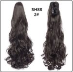 Fluffy Natural Lifelike Claw Clip Ponytail Wholesale - Image 3