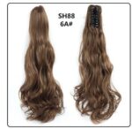 Fluffy Natural Lifelike Claw Clip Ponytail Wholesale - Image 6