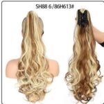 Fluffy Natural Lifelike Claw Clip Ponytail Wholesale - Image 7