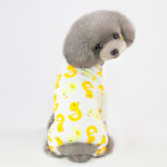 Pet Four-Legged Cotton Home Clothes Dog Pajamas Casual Cartoon Fruit Pattern - Image 3